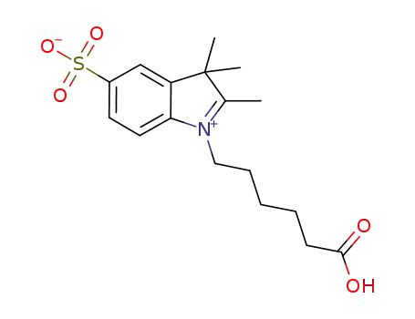 1-(5-carboxypentyl)-2,3,3-trimethyl-3H-indolium-5-sulfonate