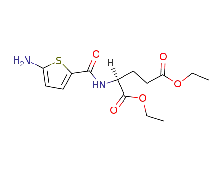 N-(5-aminothiophene-2-carbonyl)-L-glutamic acid diethyl ester