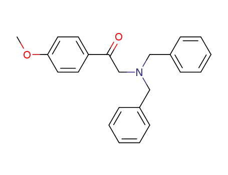 2-Dibenzylamino-1-(4-methoxy-phenyl)-ethanone