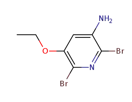 2,6-dibromo-5-ethoxypyridin-3-amine