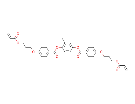 2-methylbenzene-1,4-diyl bis{4-[3-(acryloyloxy)propoxy]benzoate}