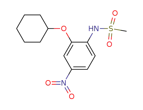 N-(2-cyclohexyloxy-4-nitrophenyl)methanesulfonamide