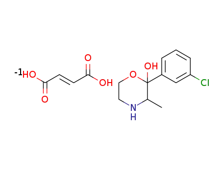 2-(3-chlorophenyl)-3-methylmorpholin-2-ol fumarate