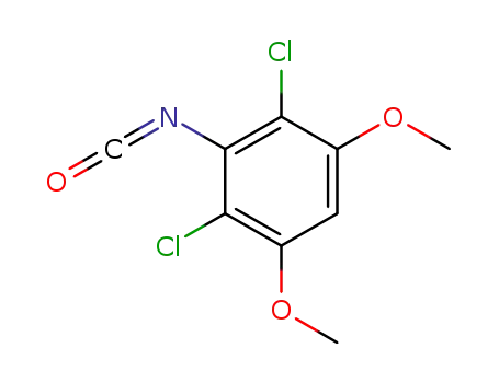 2,4-dichloro-3-isocyanato-1,5-methoxy-4-methylbenzene