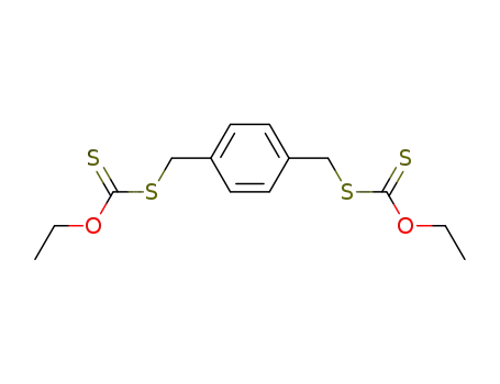 1,4-bis-(ethoxythiocarbonylmercapto-methyl)-benzene