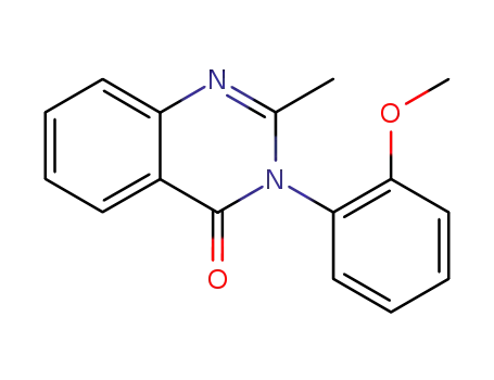 2-methyl-3-(o-methoxyphenyl)-4(3H)-quinazolinone