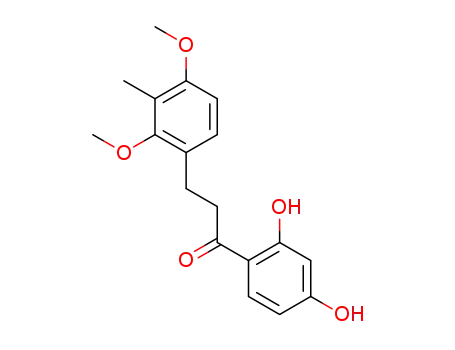 1-(2,4-dihydroxyphenyl)-3-(2,4-dimethoxy-3-methylphenyl)propan-1-one