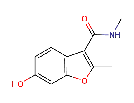 6-hydroxy-2-methylbenzofuran-3-carboxylic acid methylamide