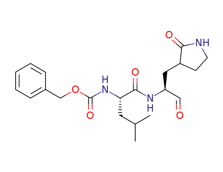 benzyl ((S)-4-methyl-1-oxo-1-(((S)-1-oxo-3-(2-oxopyrrolidin-3-yl)propan-2-yl)amino)pentan-2-yl)carbamate