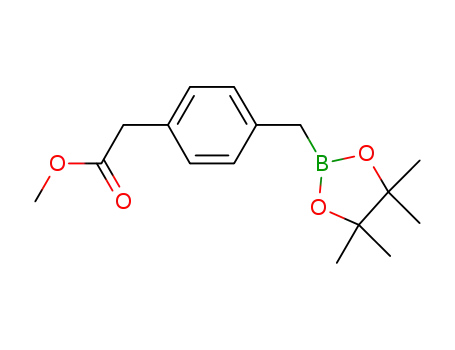 methyl 2-(4-((4,4,5,5-tetramethyl-1,3,2-dioxaborolan-2-yl)methyl)phenyl)acetate