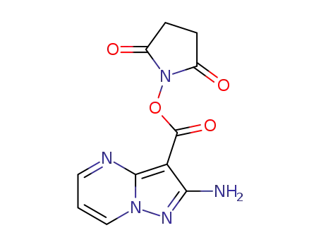 2,5-dioxopyrrolidin-1-yl-2-aminopyrazolo[1,5-a]pyrimidine-3-carboxylate