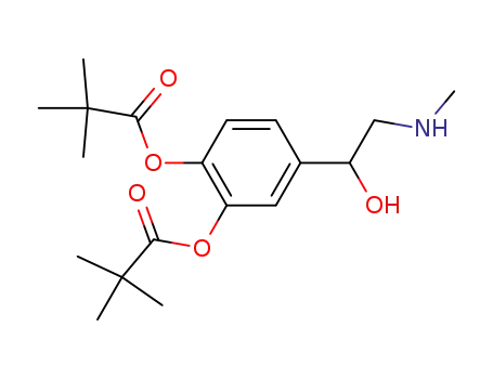 4-(1-hydroxy-2-(methylamino)ethyl)-1,2-phenylene bis(2,2-dimethylpropanoate)