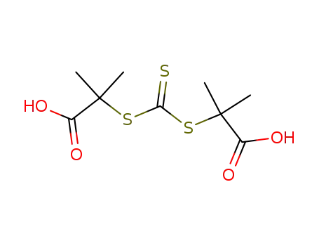S,S'-bis(α,α'-dimethyl-α-acetic acid)-trithiocarbonate