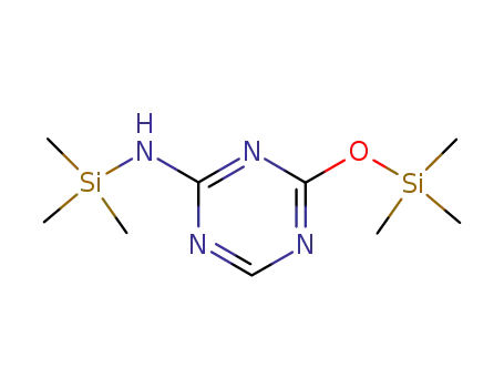 2-(trimethylsilylamino)-4-(trimethylsilyloxy)-s-triazine