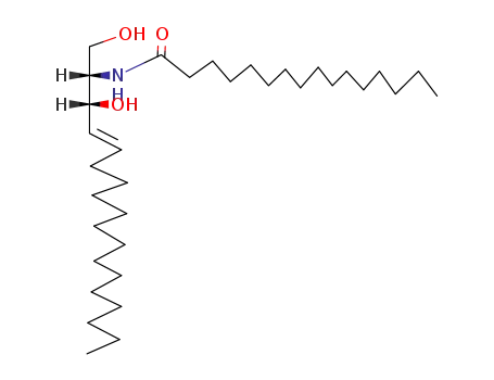 (2S,3R,4E)-2-(hexadecanoylamido)-4-octadecene-1,3-diol