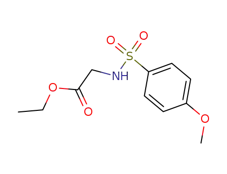 N-(p-Methoxyphenylsulfonyl)glycine ethyl ester