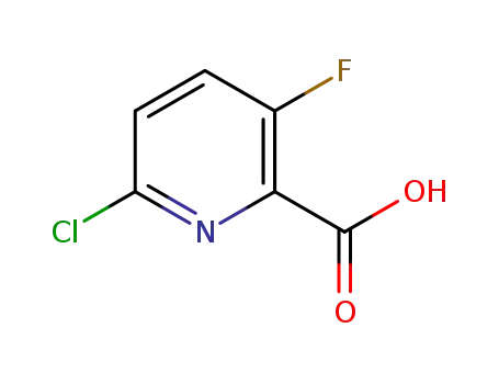 2-chloro-5-?uoropyridine-6-carboxylic acid