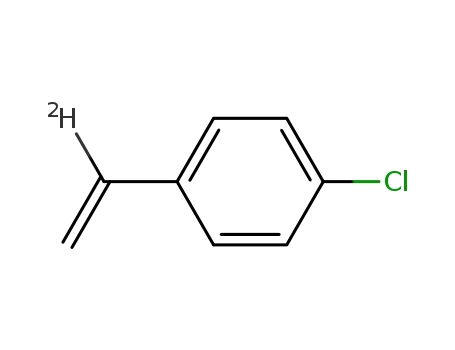 α-deuterio-4-chlorostyrene