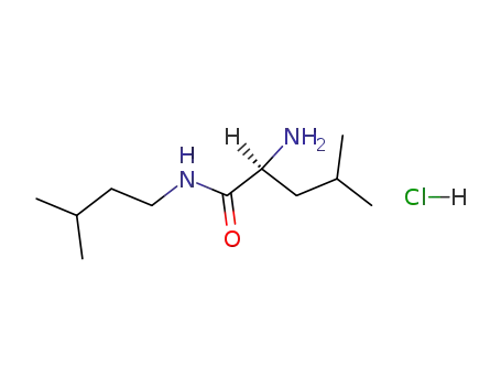 (S)-1-(isopentylamino)-2-amino-4-methyl-1-oxopentan hydrochloride