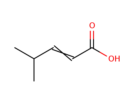 4-methyl-pent-2-enoic acid