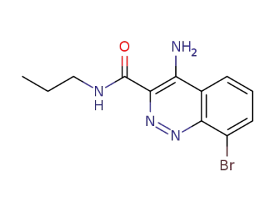 4-amino-8-bromo-N-propyl-cinnoline-3-carboxamide