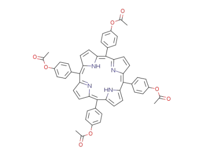 5,10,15,20-tetrakis(p-acetoxyphenyl)porphyrin