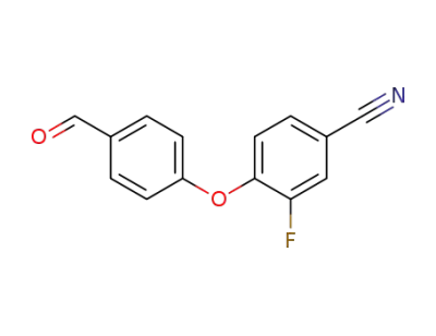 3-fluoro-4-(4-formylphenoxy)benzonitrile