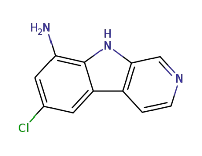 8-amino-6-chloro-β-carboline