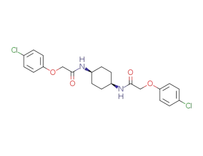 2-(4-chlorophenoxy)-N-[(1s,4s)-4-[2-(4-chlorophenoxy)acetamido]cyclohexyl]acetamide