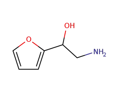 2-(1-hydroxy-2-aminoethyl)-furan