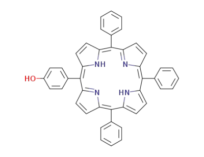 5-(4'-hydroxyphenyl)-10,15,20-triphenylporphyrin