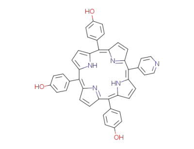 5-(4-pyridyl)-10,15,20-tri(p-hydroxyphenyl)porphyrin