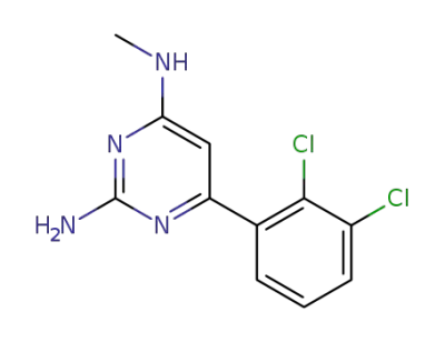 6-(2,3-dichlorophenyl)-4-N-methylpyrimidine-2,4-diamine