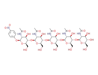p-Nitrophenyl penta-N-acetyl-β-chitopentaoside