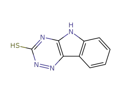 3-mercapto-5H-1,2,4-triazino[5,6-b]indole