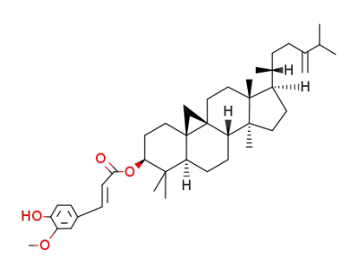 24-methylenecycloarthanol trans-ferulate