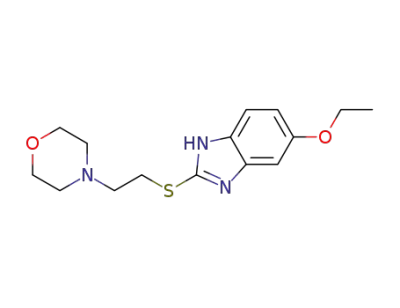 5-ethoxy-2-[2-(morpholino)ethylthio]benzimidazole