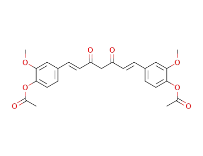 [4-[(1E,6E)-7-(4-acetyloxy-3-methoxyphenyl)-3,5-dioxohepta-1,6-dienyl]-2-methoxyphenyl] acetate