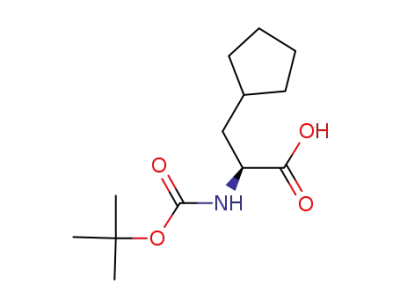 (S)-2-((tert-butoxycarbonyl)amino)-3-cyclopentylpropanoic acid