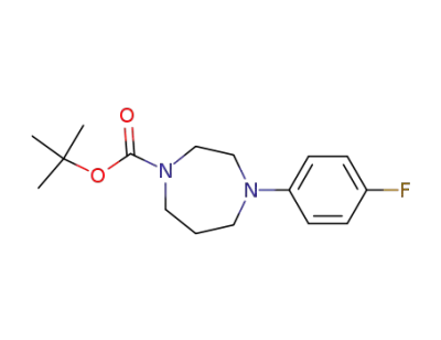 4-(4-fluorophenyl)-1,4-diazepane-1-carboxylic acid tert-butyl ester