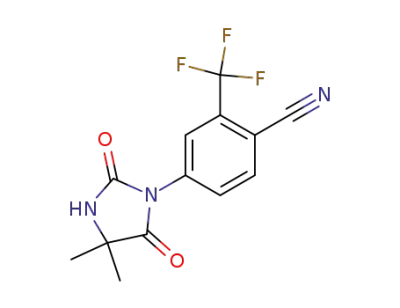 4-(4,4-dimethyl-2,5-dioxoimidazolidin-1-yl)-2-(trifluoromethyl)benzonitrile