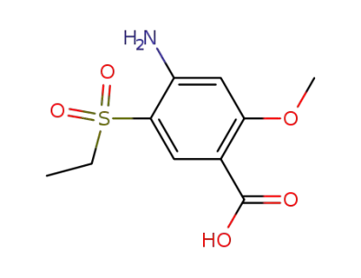 2-methoxy-4-amino-5-ethylsulphonyl benzoic acid
