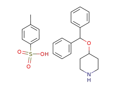4-benzhydryloxypiperidine toluenesulfonate