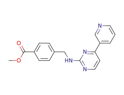 methyl 4-(((4-(pyridin-3-yl)pyrimidin-2-yl)amino)methyl)benzoate
