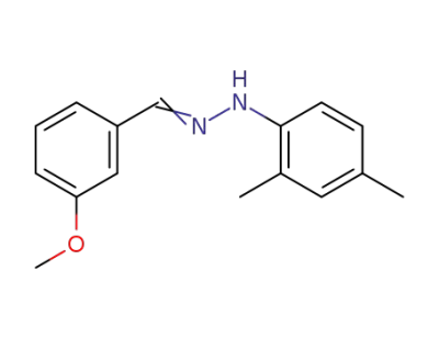 1-(2,4-dimethylphenyl)-2-(3-methoxybenzylidene)hydrazine