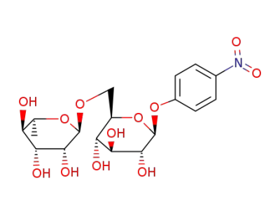 p-nitrophenyl 6-O-α-L-rhamnopyranosyl-β-D-glucopyranoside