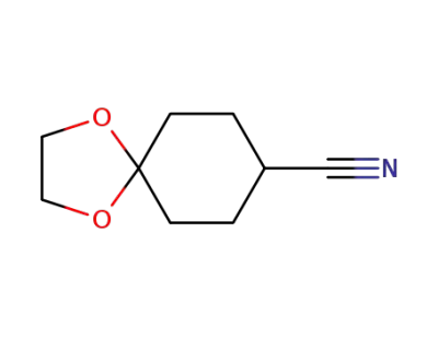 1,4-dioxaspiro<4.5>decane-8-carbonitrile