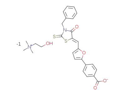 (x)C<sub>5</sub>H<sub>14</sub>NO<sup>(1+)</sup>*C<sub>22</sub>H<sub>14</sub>NO<sub>4</sub>S<sub>2</sub><sup>(1-)</sup>