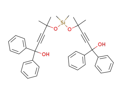 1,11-dihydroxy-4,4,6,6,8,8-hexamethyl-1,1,11,11-tetraphenyl-5,7-dioxa-6-silaundeca-2,9-diyne
