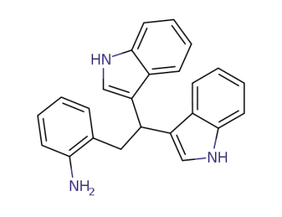 2-(2,2-di(1H-indol-3-yl)ethyl)aniline
